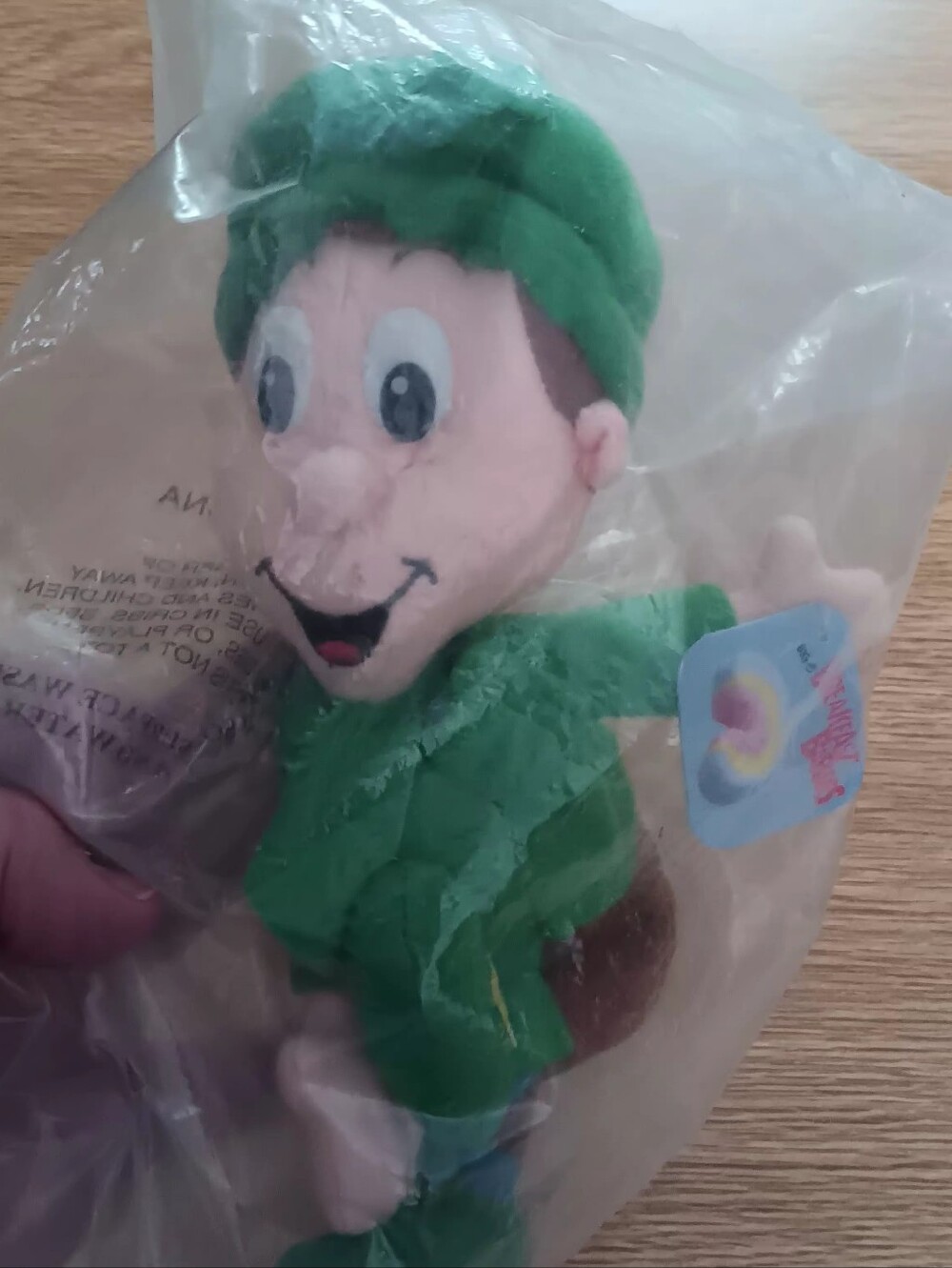 Vintage 1997 General Mills Breakfast Babies Lucky Plush